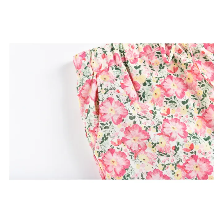 Shorts algodón orgánico Vallaloid | Rosa- Imagen del producto n°3