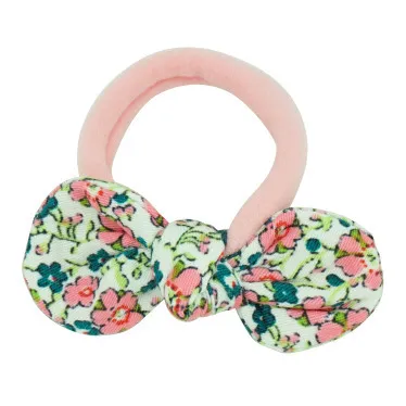 Gigi Floral Scrunchie  | Pink- Product image n°0