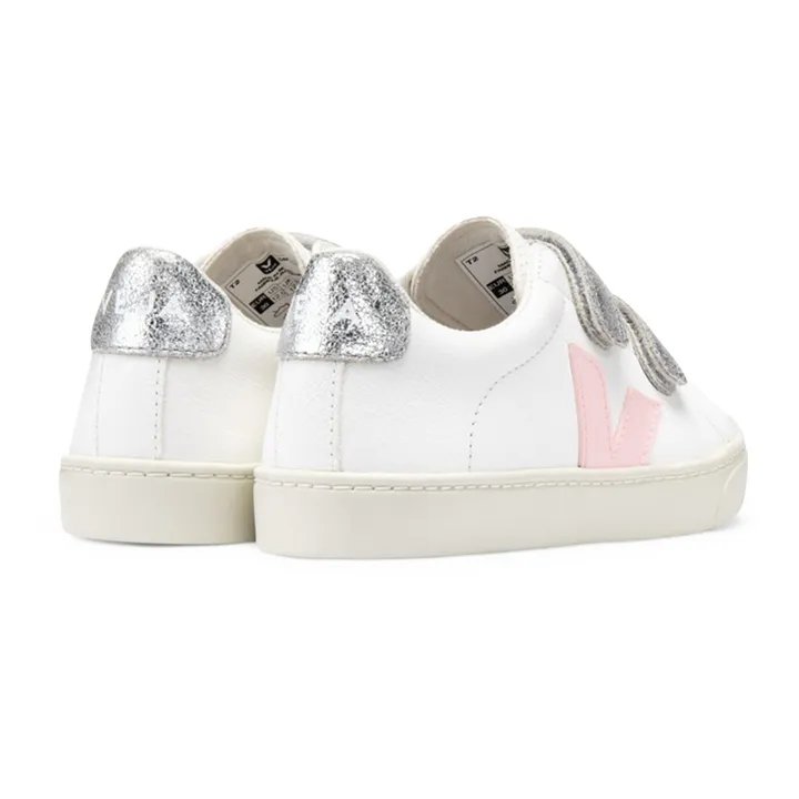 Baskets Scratchs Esplar Cuir | Argenté- Image produit n°2