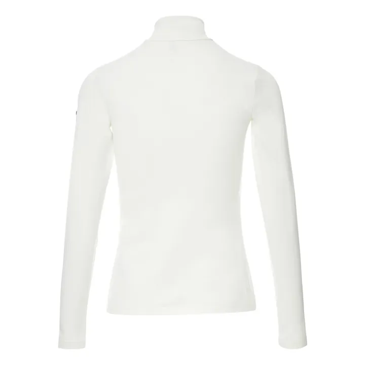 T-shirt Col Zippé Gemini IV - Collection Femme  | Blanc- Image produit n°1