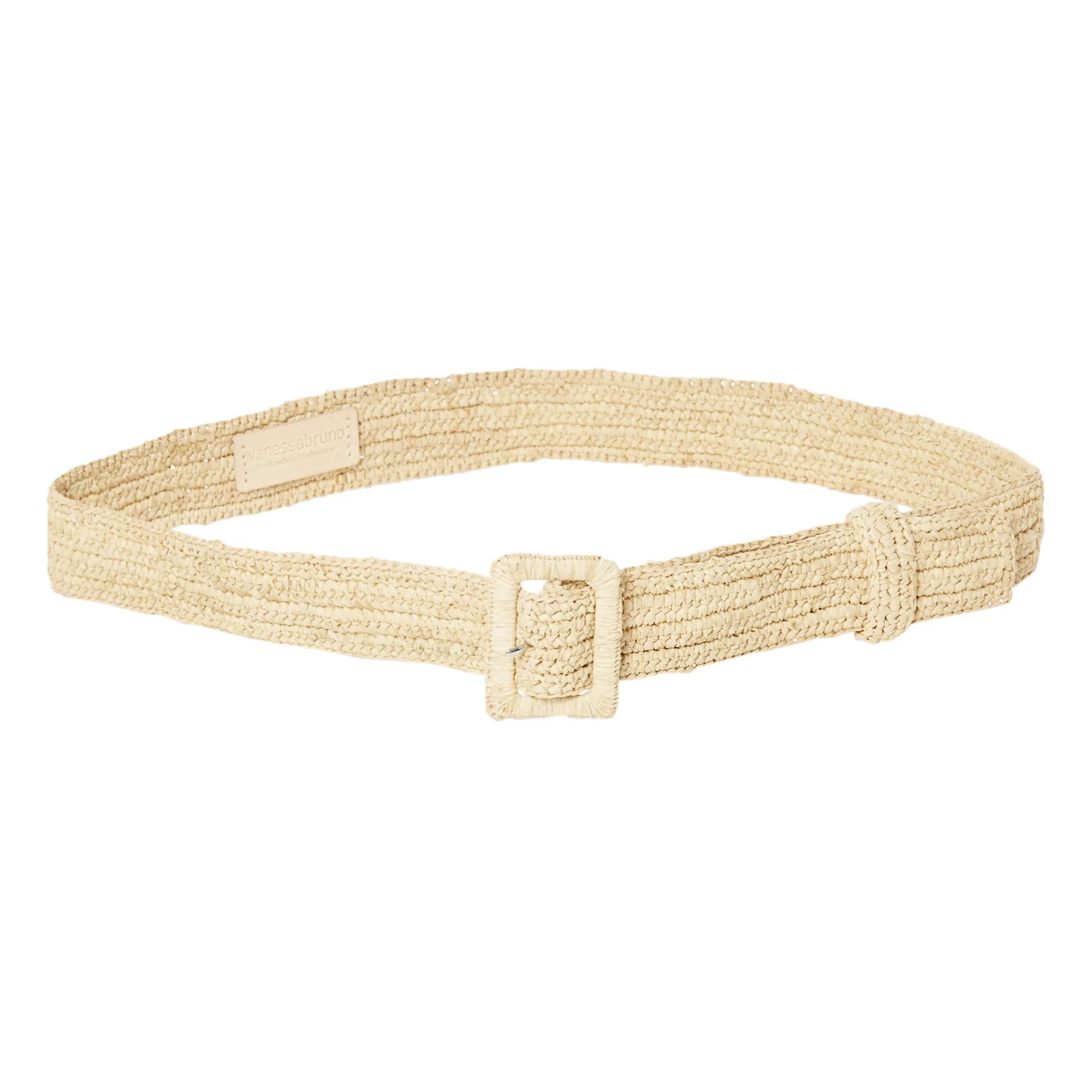 Vanessa Bruno Ceinture Raphia 35mm Naturel Smallable