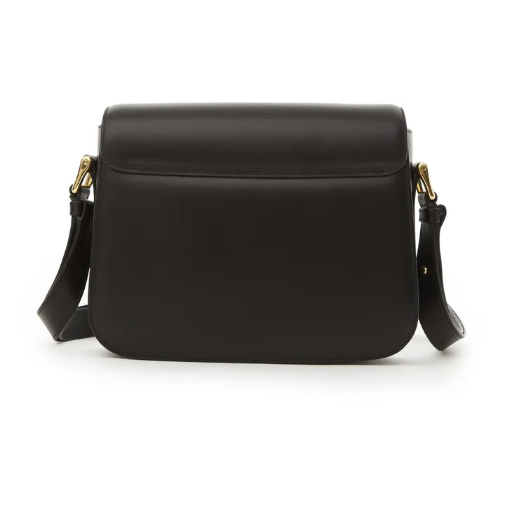 Grace Smooth Leather Bag  | Black- Product image n°5