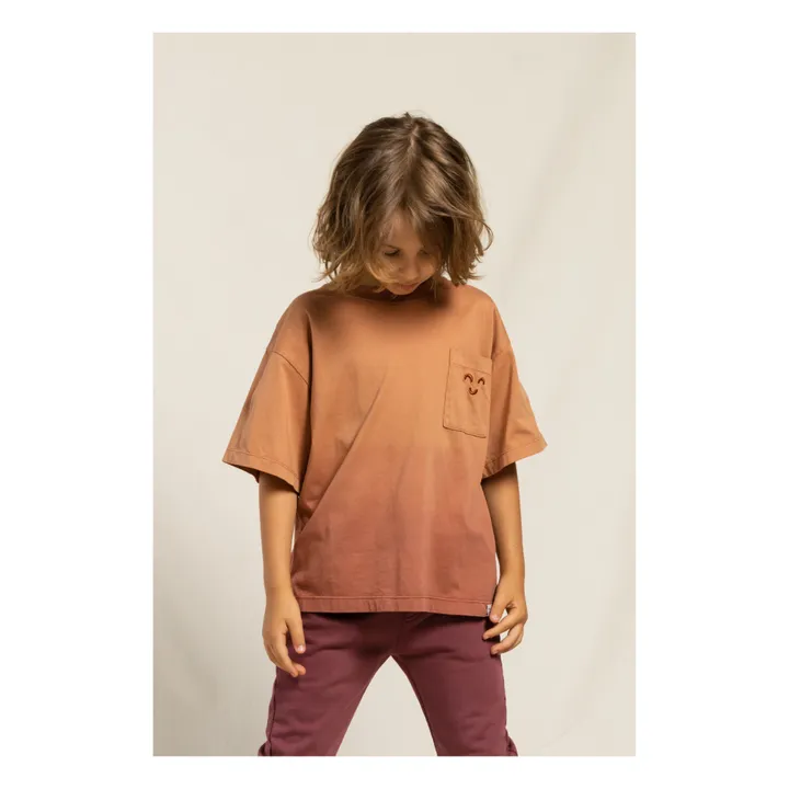 T-shirt King Dip Dye | Camel- Image produit n°1