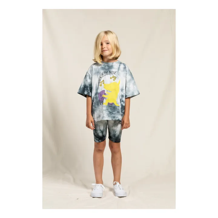 Shorts ciclisti Jenner Tie & Dye | Nero- Immagine del prodotto n°1