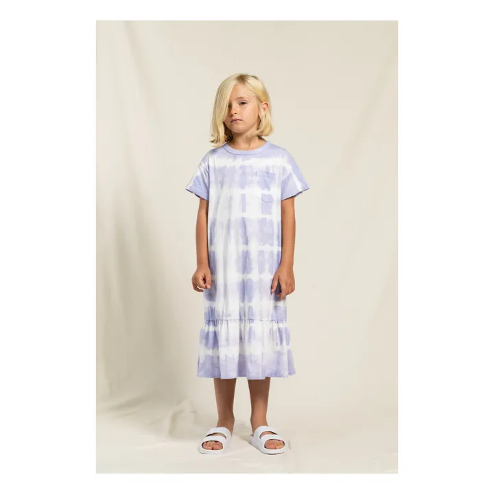 Kleid Oversized Patti Tie & Dye | Lila- Produktbild Nr. 1