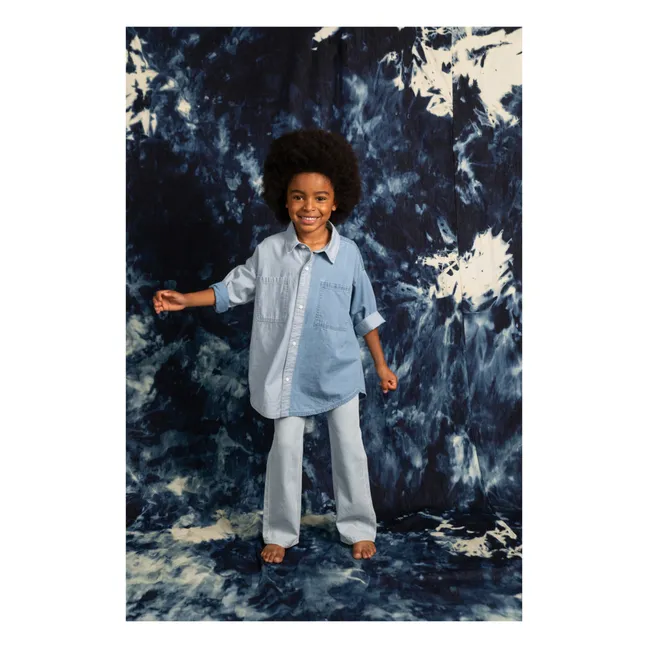Camisa Oversized Dany | Azul