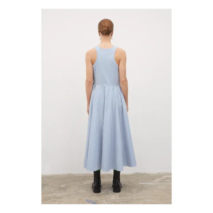 Kleid Claude Bio-Baumwolle | Blau- Produktbild Nr. 2