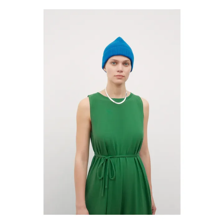 Vestido Tank Swing algodón orgánico | Verde- Imagen del producto n°4