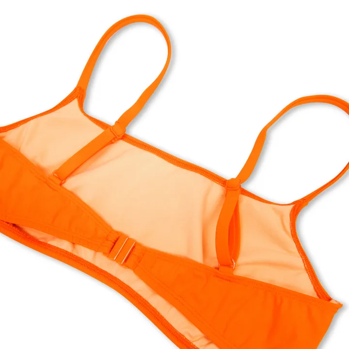 Top de bikini orgánico Bralette | Naranja- Imagen del producto n°3