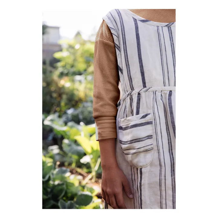 Nora Linen Dress | Ecru- Product image n°4