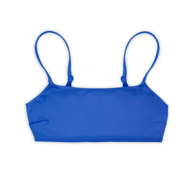 Bralette Bikini Top | Blue