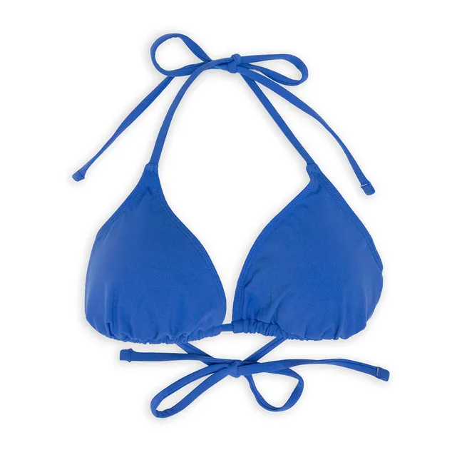 Haut de Maillot de Bain Bio Mini Triangle | Bleu