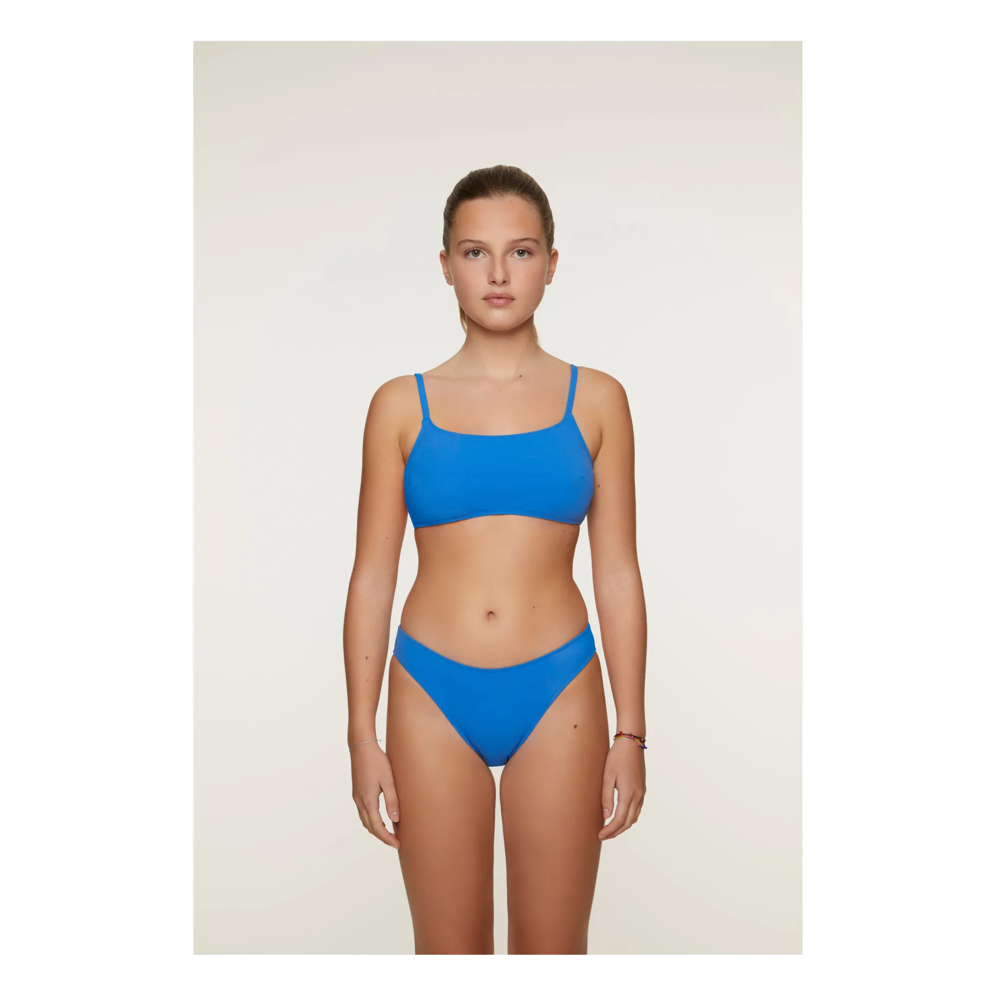 Haut de Maillot de Bain Bio Bralette | Bleu- Image produit n°1