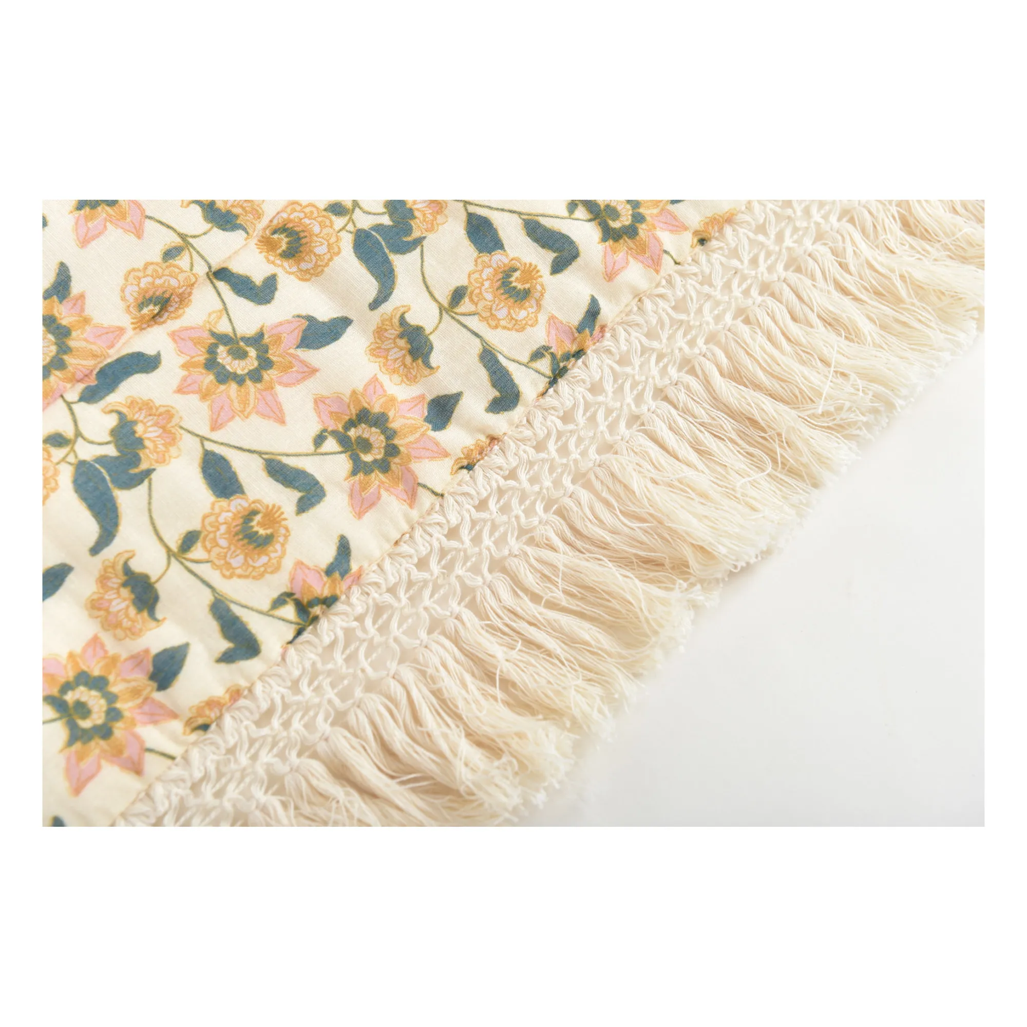 Noha Organic Cotton Plaid  | Cream- Product image n°3