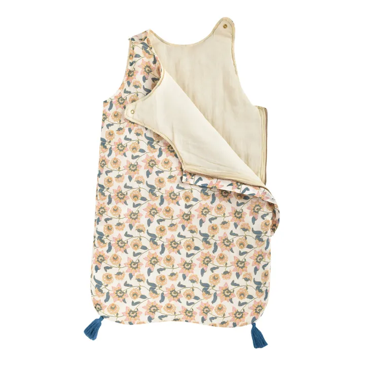 Masha Organic Cotton Baby Sleeping Bag  | Cream- Product image n°3