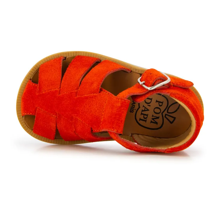 Daddy Poppy Sandals | Red- Product image n°2