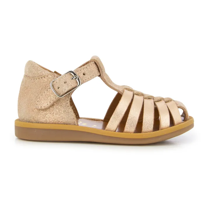 Pitti Poppy Sandals  | Pink Gold- Product image n°0