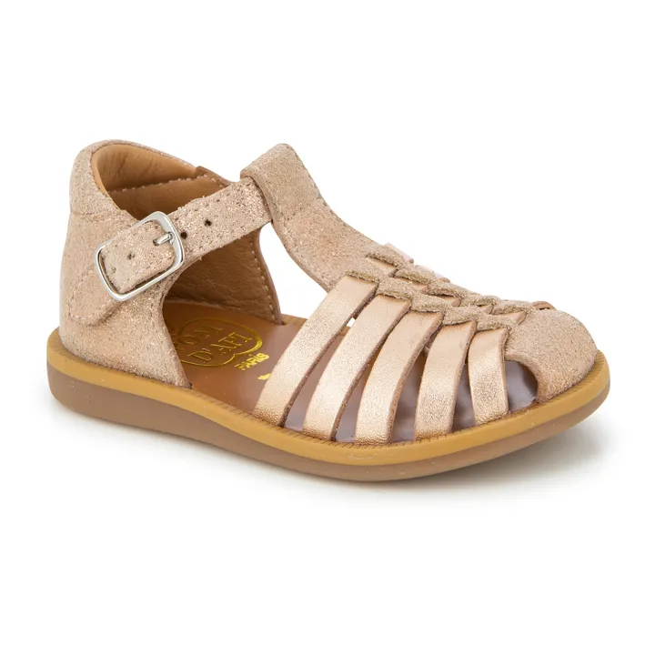 Pitti Poppy Sandals  | Pink Gold- Product image n°1