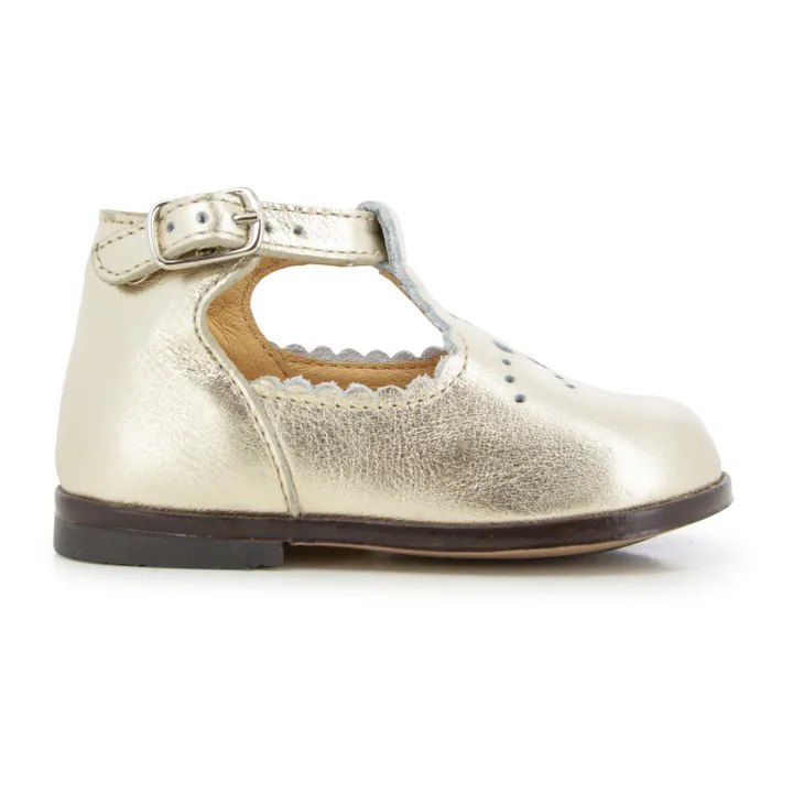 Zeus Flo Mary Janes | Gold- Product image n°0