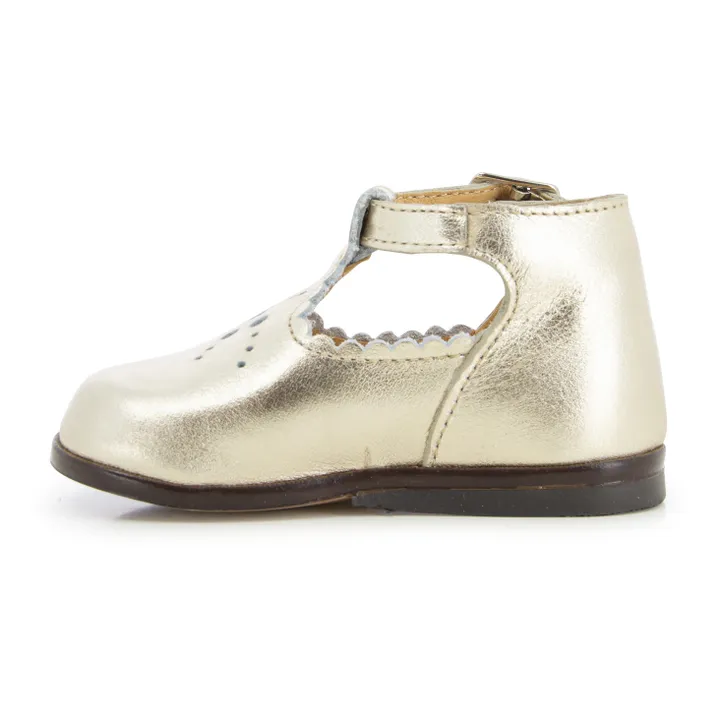 Zeus Flo Mary Janes | Gold- Product image n°3
