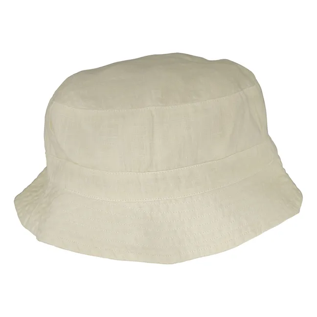 Francis Linen Hat  | Ecru