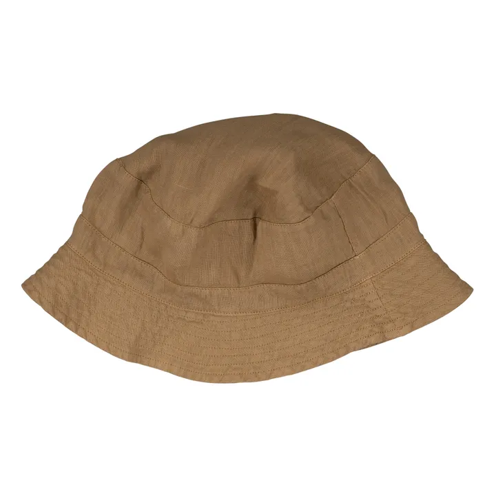 Cappello in lino Francis | Camel- Immagine del prodotto n°3