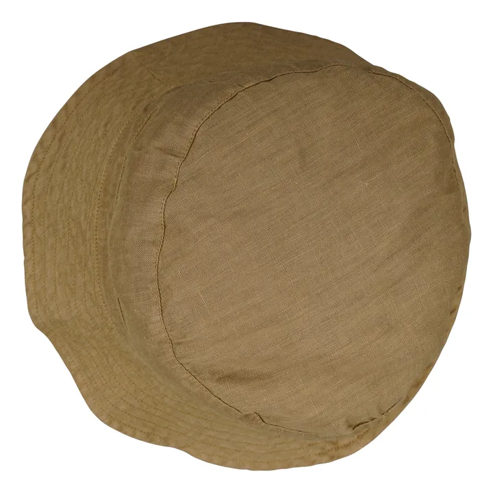 Cappello in lino Francis | Camel- Immagine del prodotto n°4