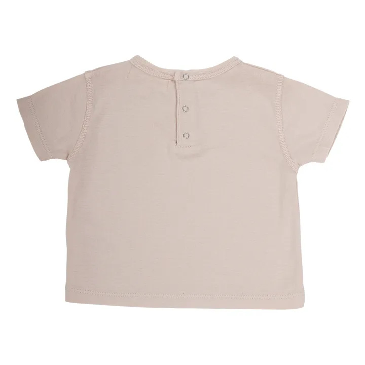 T-Shirt Human Bio-Baumwolle | Blassrosa- Produktbild Nr. 2