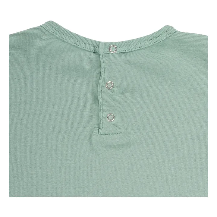 T-Shirt Human Bio-Baumwolle | Blaugrün- Produktbild Nr. 1
