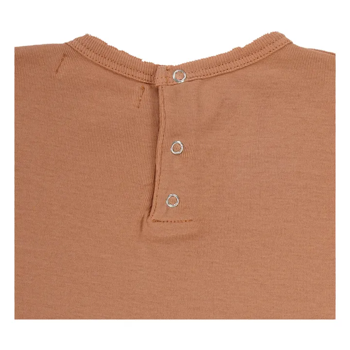 T-Shirt Human Bio-Baumwolle | Rostfarben- Produktbild Nr. 1