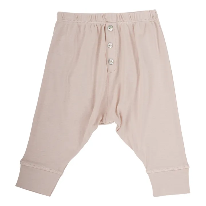 Billy Organic Cotton Harem Pants  | Pale pink- Product image n°0