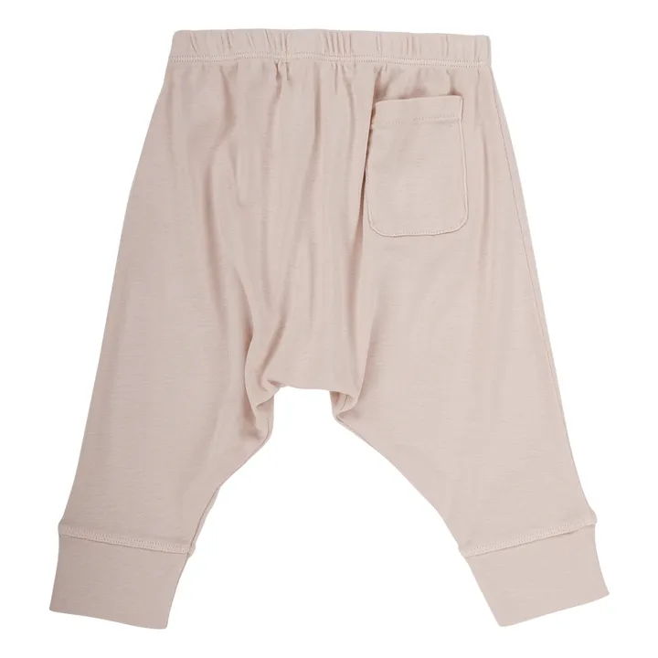 Billy Organic Cotton Harem Pants  | Pale pink- Product image n°2