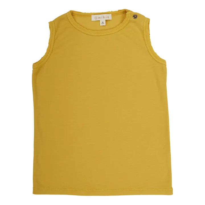 Camiseta algodón orgánico Sky | Amarillo- Imagen del producto n°0
