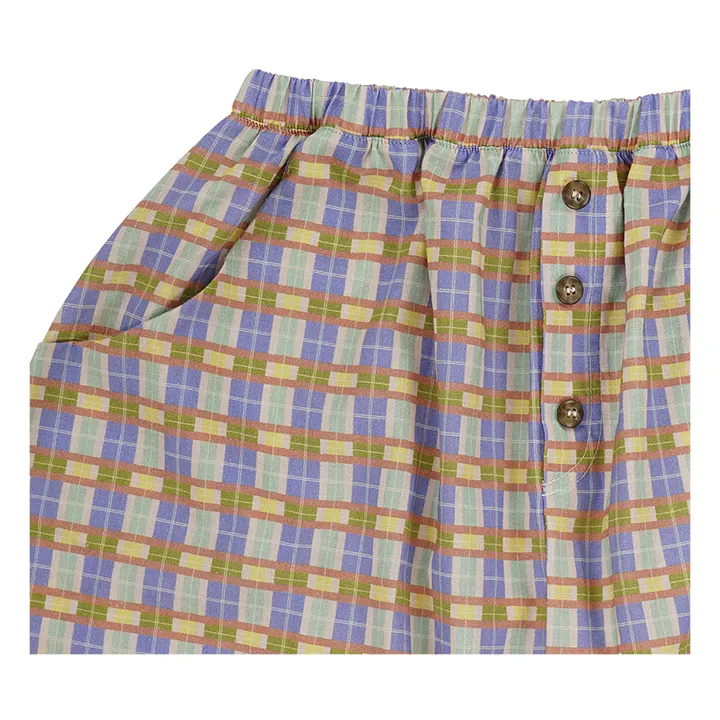 Shorts in cotone bio True | Viola- Immagine del prodotto n°5
