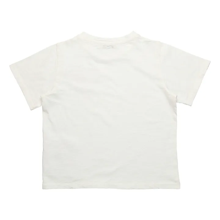 T-shirt Logo Uni Coton Bio | Blanc- Image produit n°1