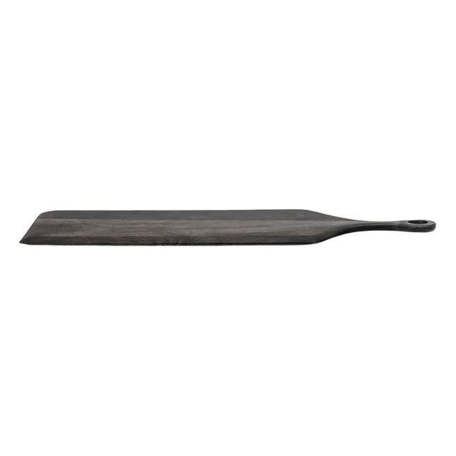 Planche à découper en bois d'acacia | Noir