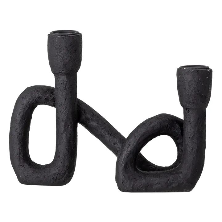 Bougeoir Mashel | Noir- Image produit n°0