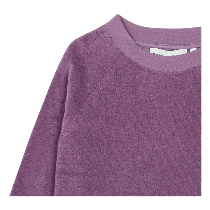 Camiseta Oversized Lisa algodón orgánico  | Violeta- Imagen del producto n°1