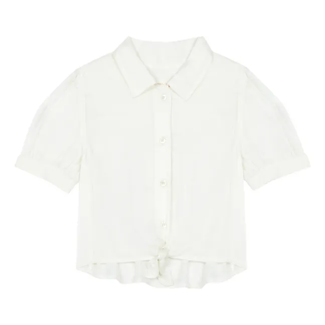 Oyster Top  | White