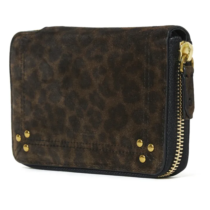 Brieftasche Julien Leopard | Khaki-braun- Produktbild Nr. 2