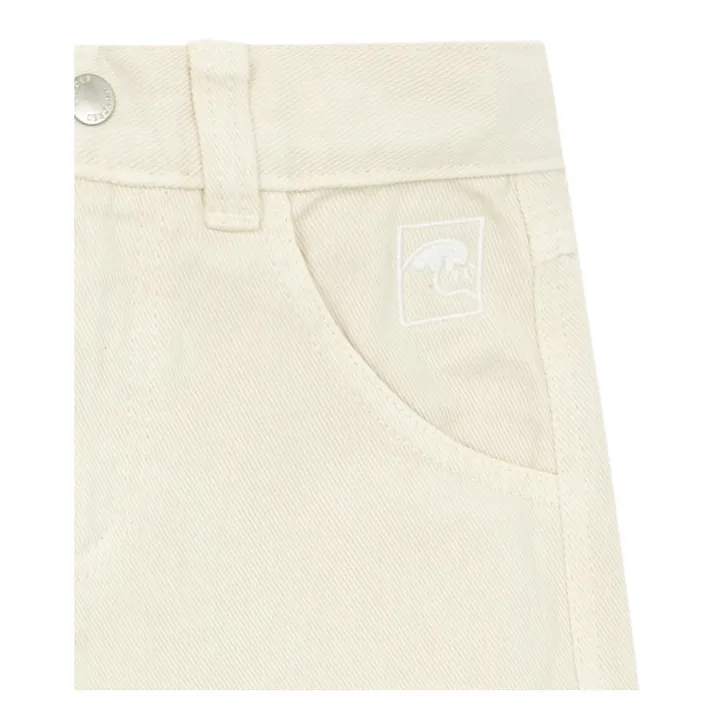 Pantaloncini in denim | Beige- Immagine del prodotto n°1