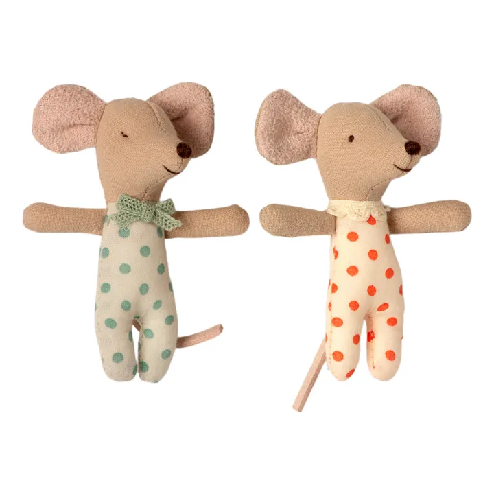 Bebés ratones gemelos en su caja- Imagen del producto n°1
