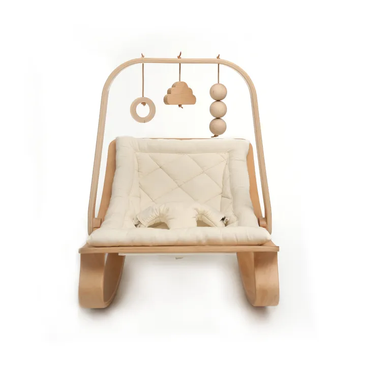 Activity Arch with Toys for Levo Baby Bouncer | Beech- Product image n°2
