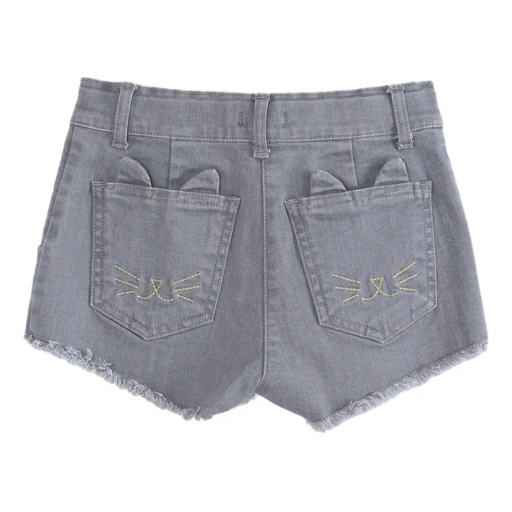 Shorts Chat | Denin grigio- Immagine del prodotto n°1