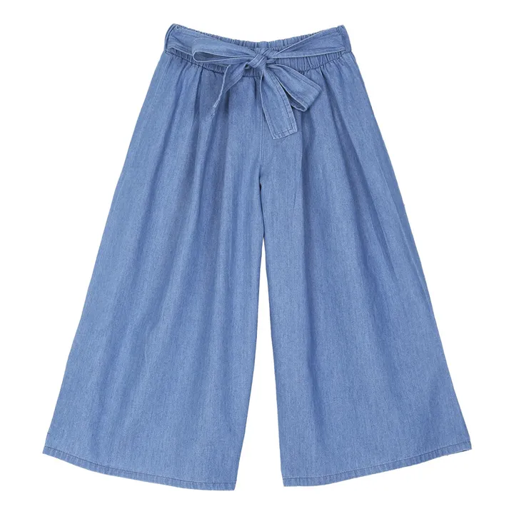 Pantaloni Fluide Chambray leggeri | Denim- Immagine del prodotto n°0