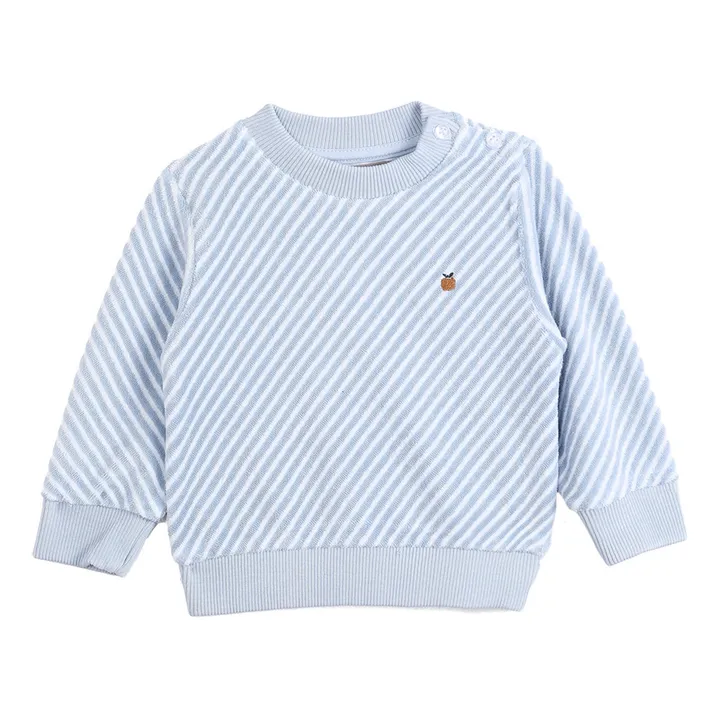 Sweatshirt Bio-Baumwolle | Hellblau- Produktbild Nr. 0