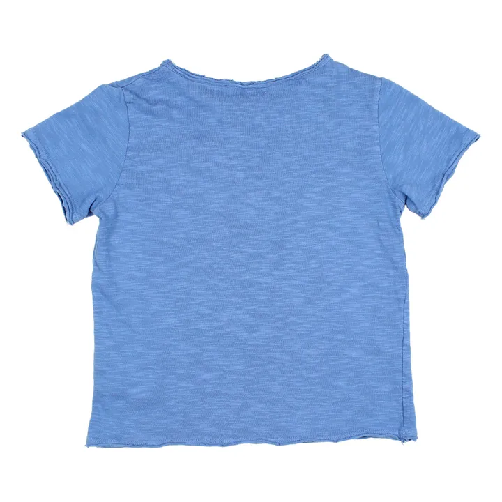 Camiseta algodón orgánico Surf | Azul- Imagen del producto n°2