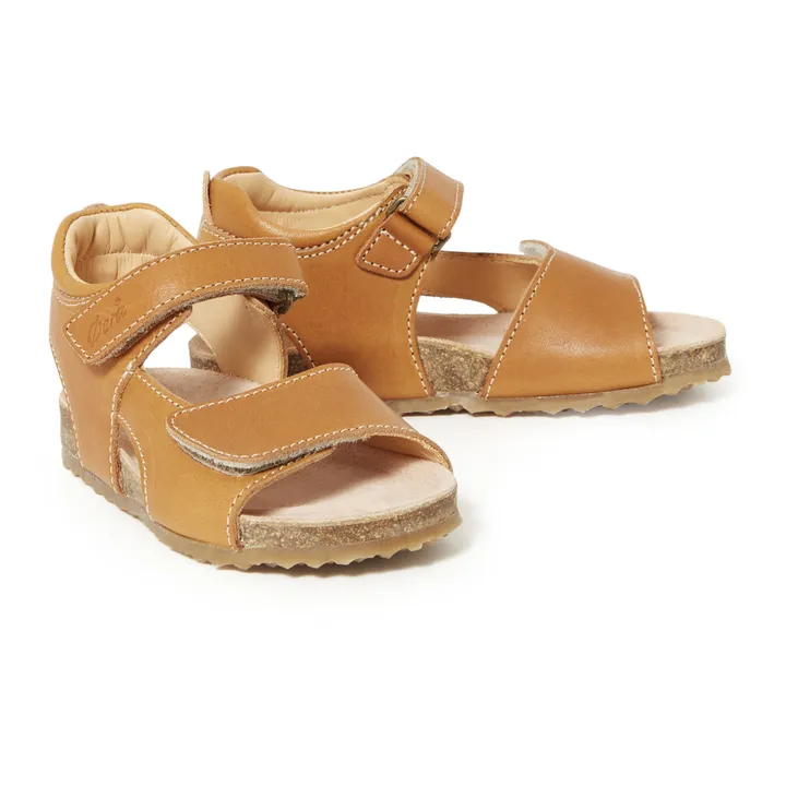 Velcro Sandals  | Camel- Product image n°1