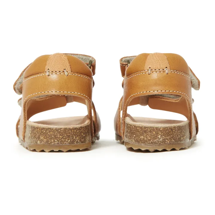 Sandalias Velcros | Camel- Imagen del producto n°4