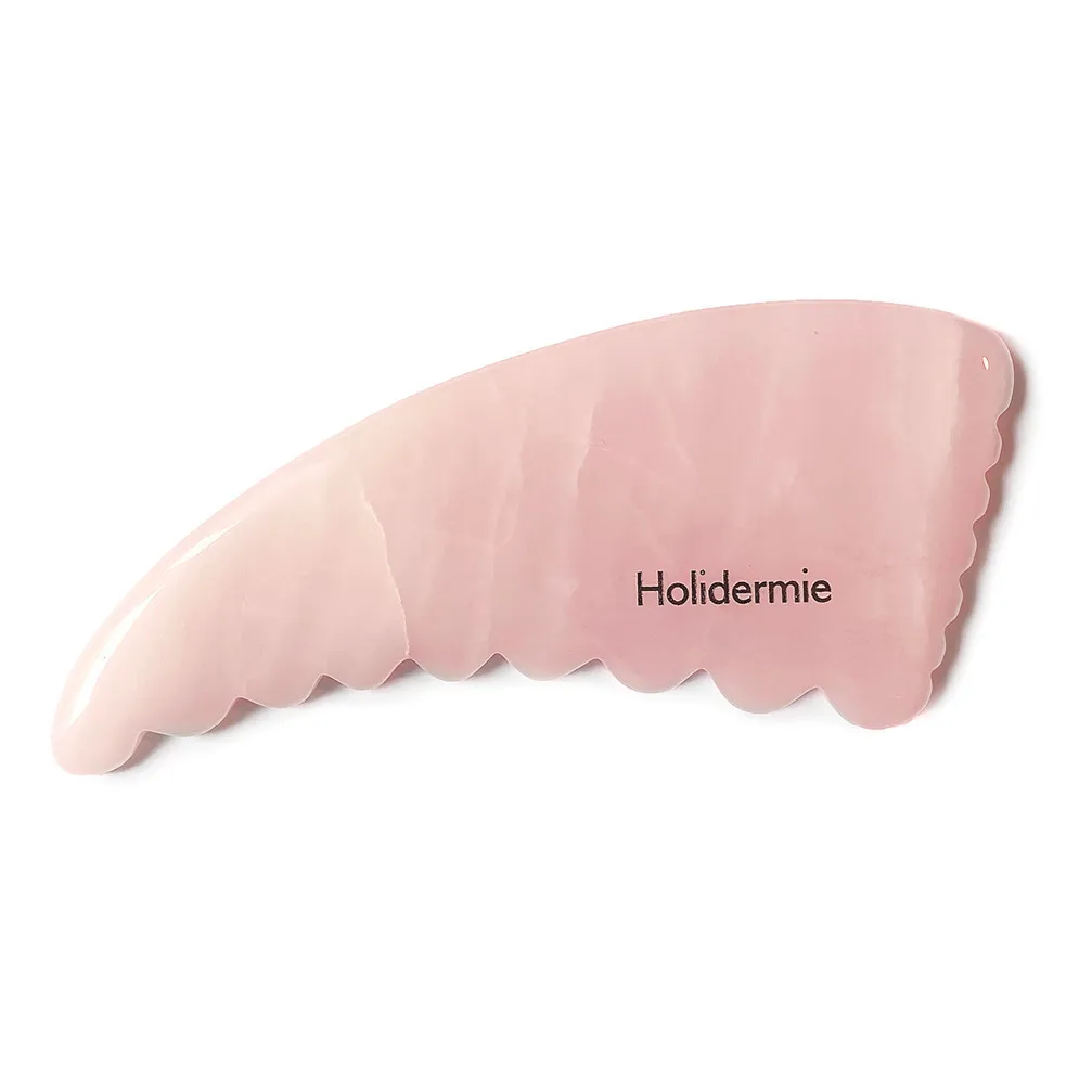 Holidermie Women's Pink Quartz Body Gua Sha